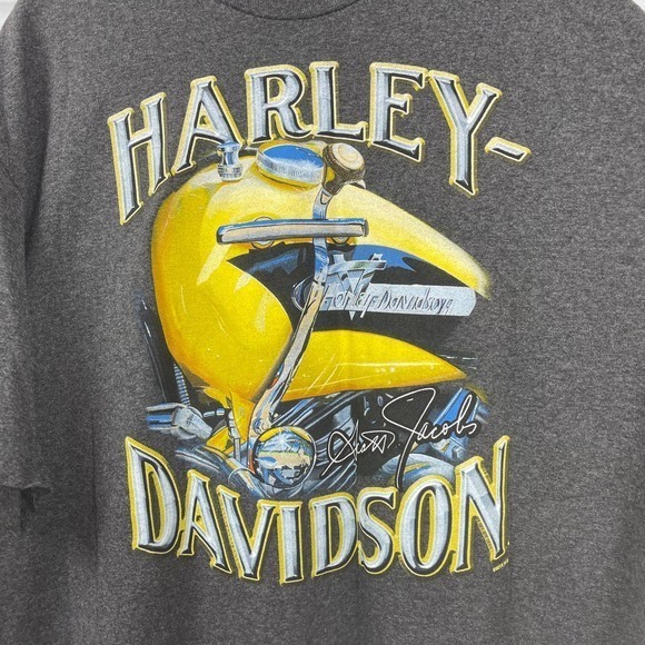 Men's Harley Davidson Limited Edition Scott Jacobs Graphic Tee XL - Picture 5 of 6